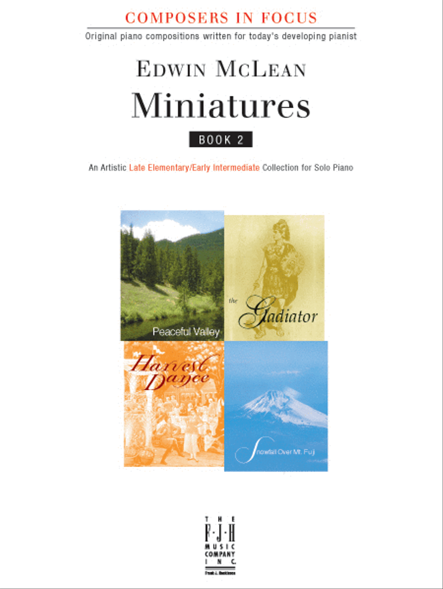 Miniatures, Book 2 Piano Method scores gallery preview page 2