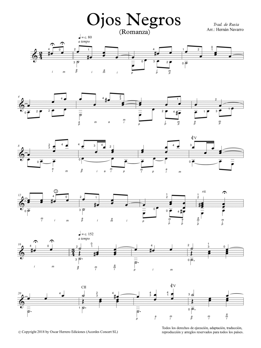 Black Eyes Black Eyes Acoustic Guitar scores gallery preview page 1