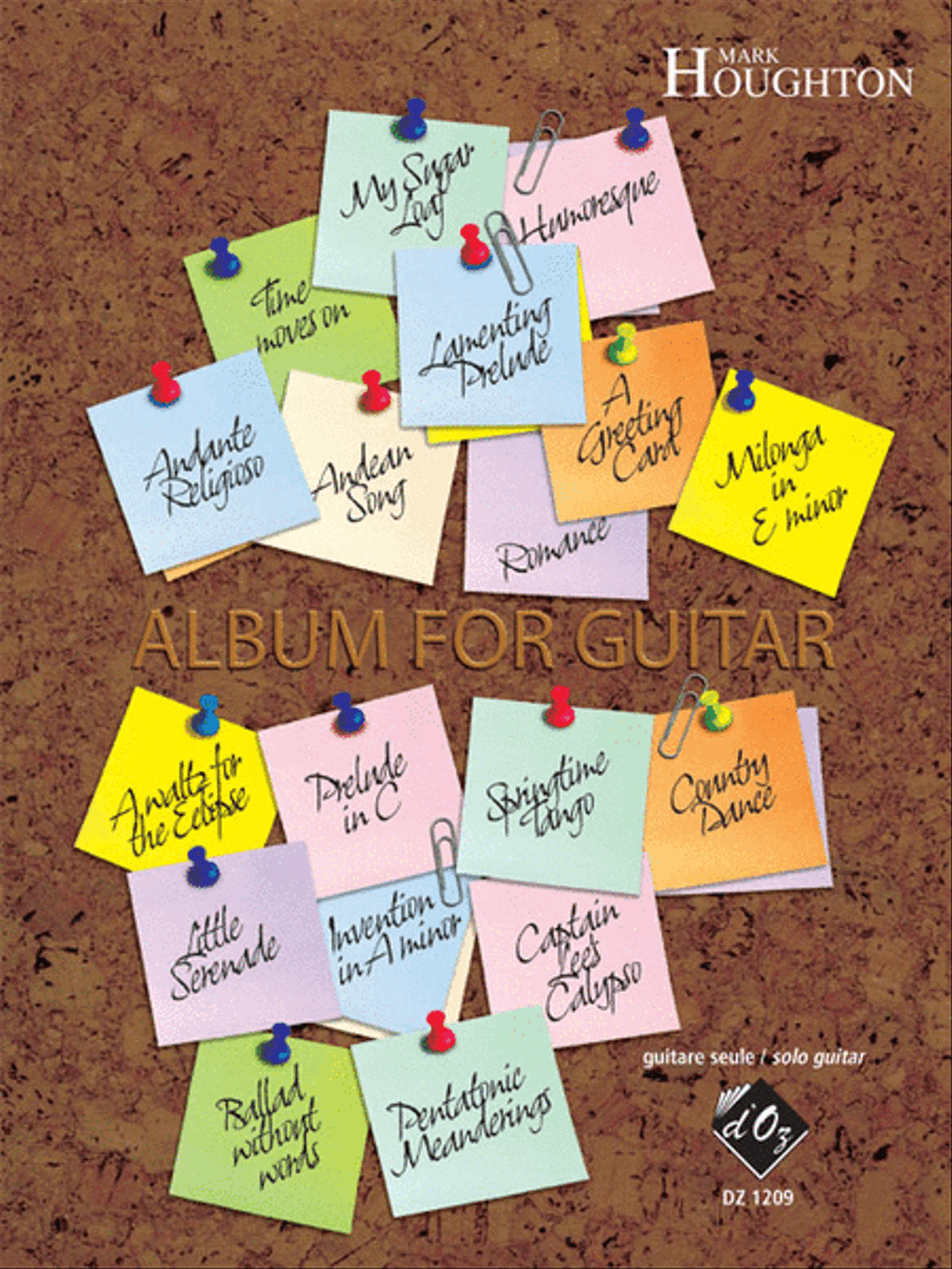 Album for Guitar Classical Guitar scores gallery preview page 1