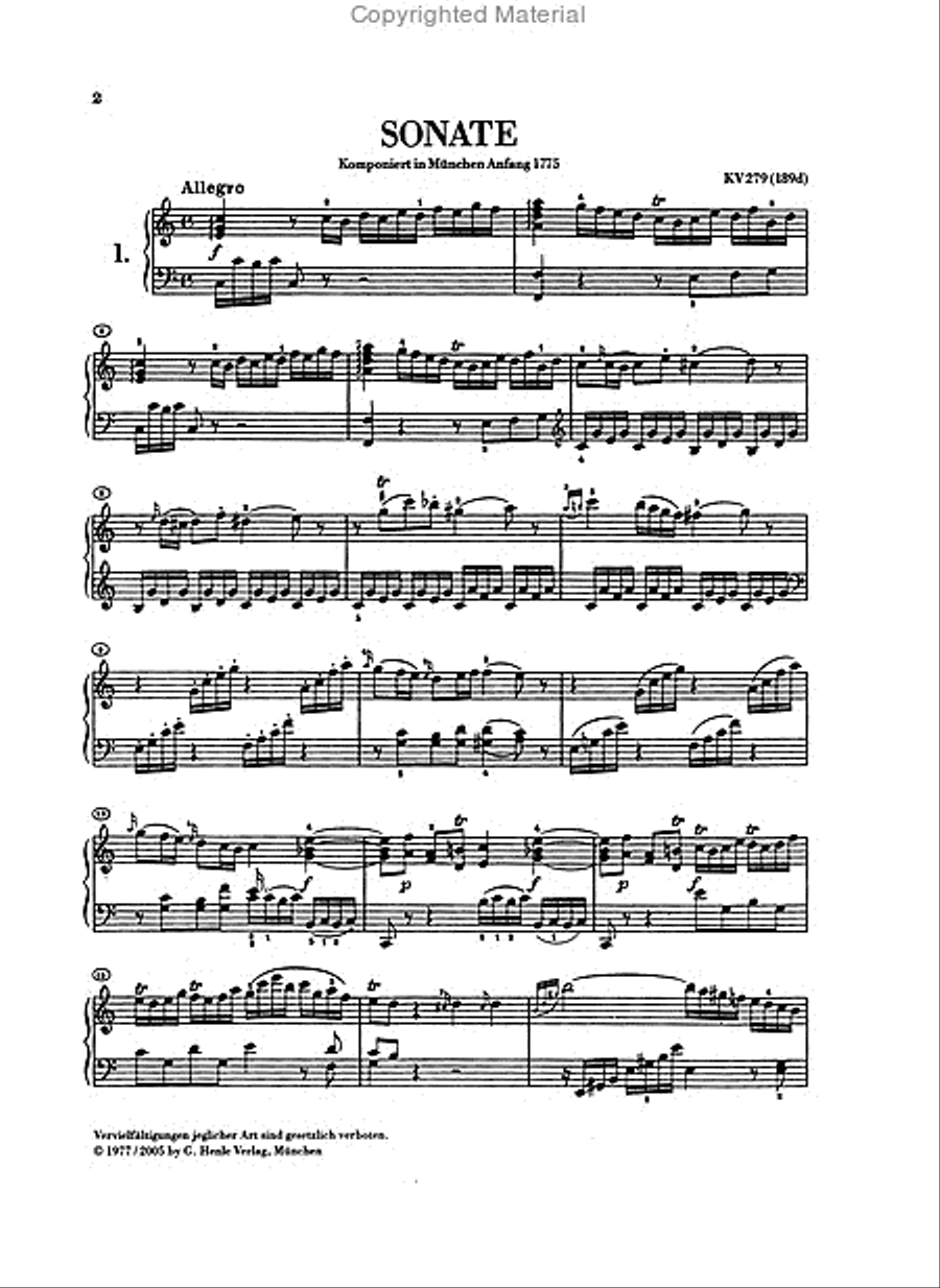 Piano Sonatas - Volume I Piano Sonatas - Volume I Piano Solo scores gallery preview page 2