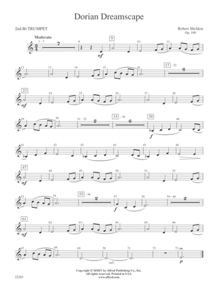 Dorian Dreamscape: 2nd B-flat Trumpet
