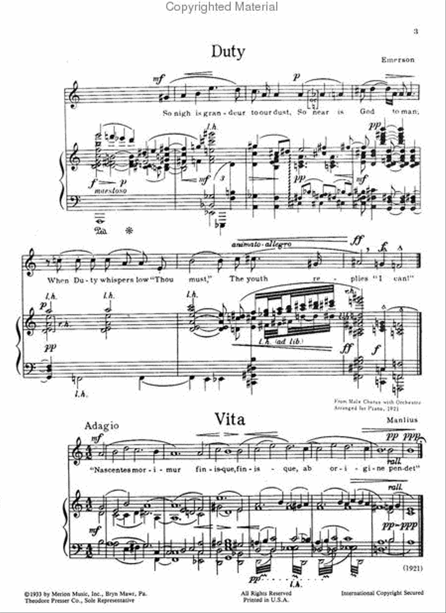 Thirty-four Songs Thirty-four Songs Chamber Music scores gallery preview page 2