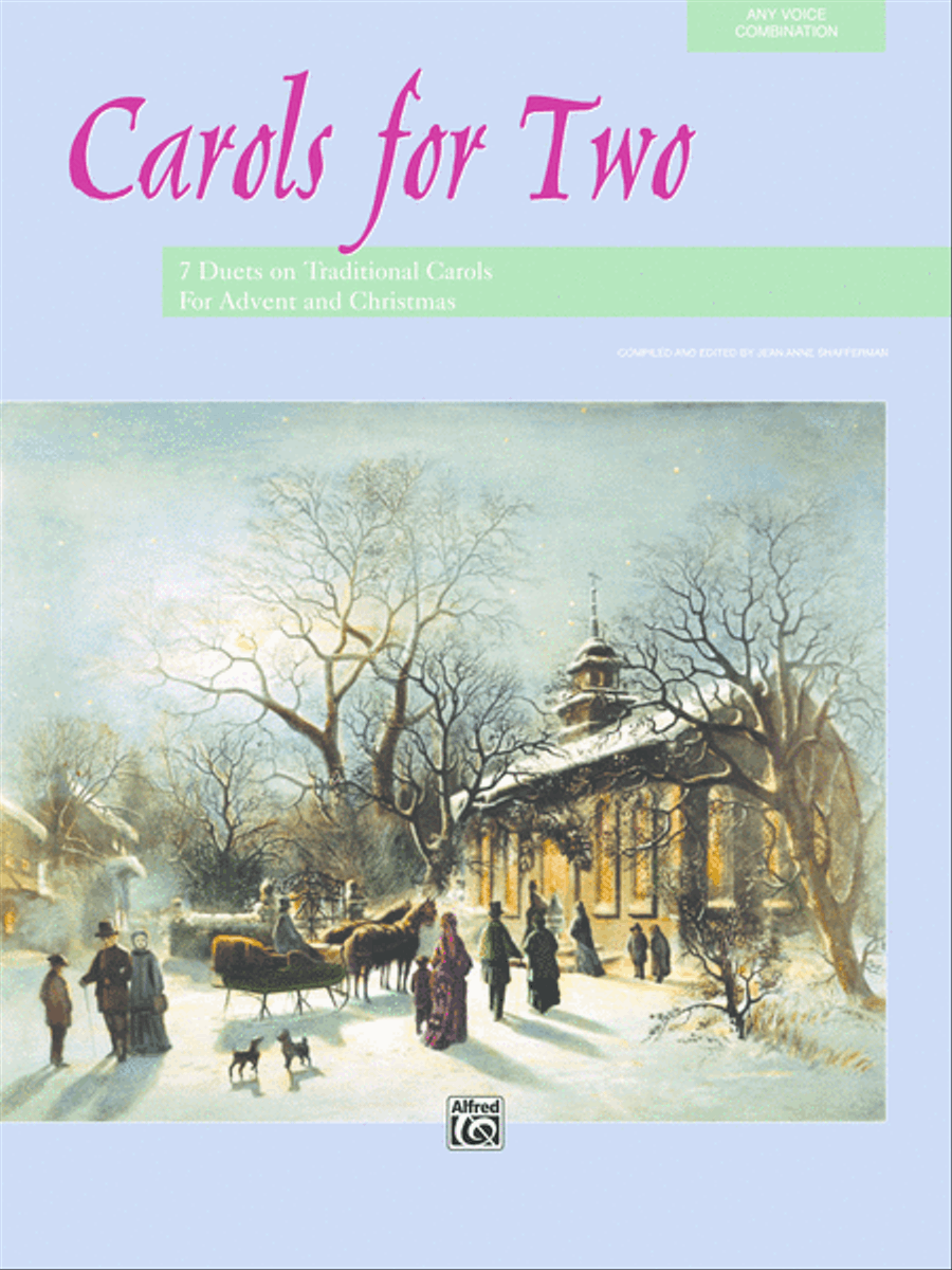 Carols for Two Small Ensemble scores gallery preview page 1