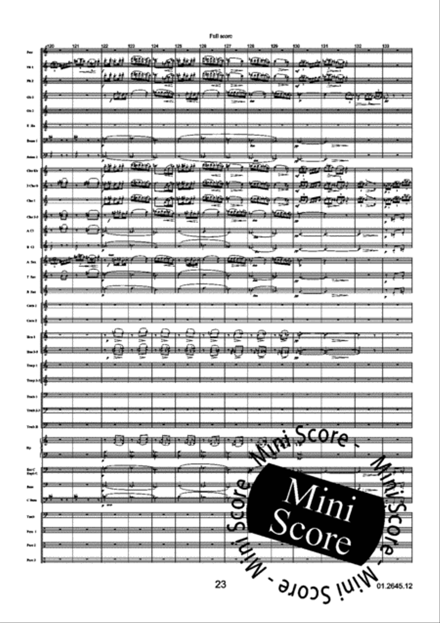 Symphony No. 4 Symphony No. 4 Concert Band scores gallery preview page 27