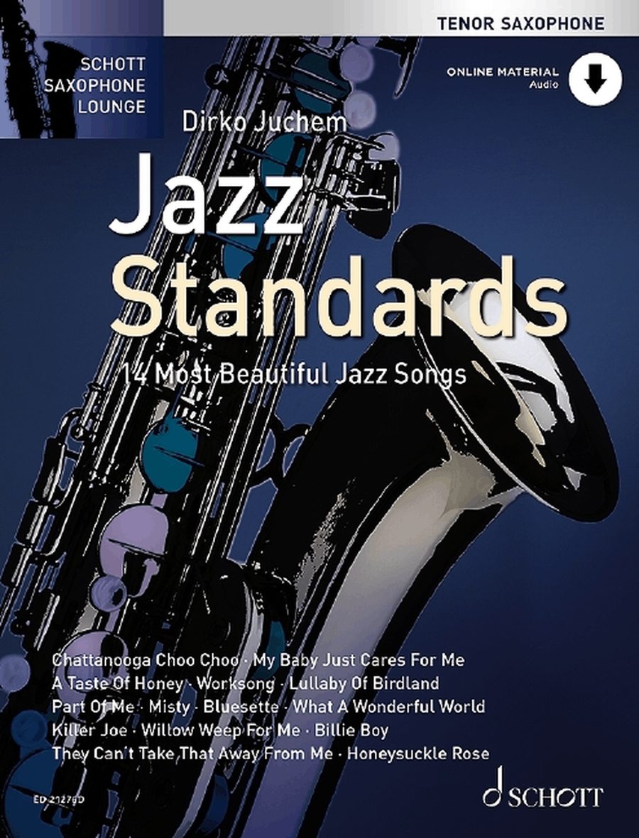 Jazz Standards Tenor Saxophone scores gallery preview page 1