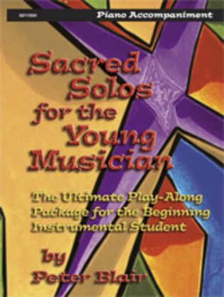 Book cover for Sacred Solos for the Young Musician: Piano Accompaniment
