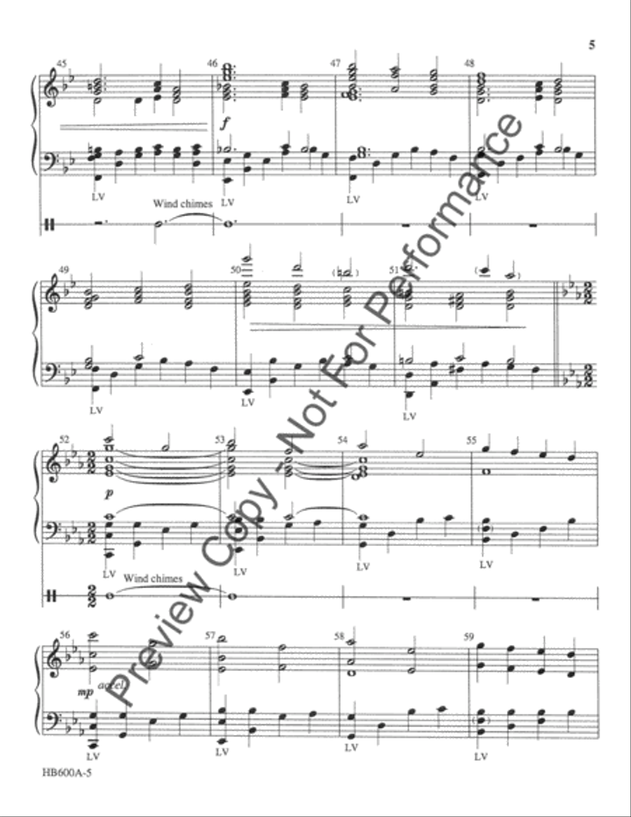Greensleeves Rhapsody - handbell part 5-Octaves scores gallery preview page 6