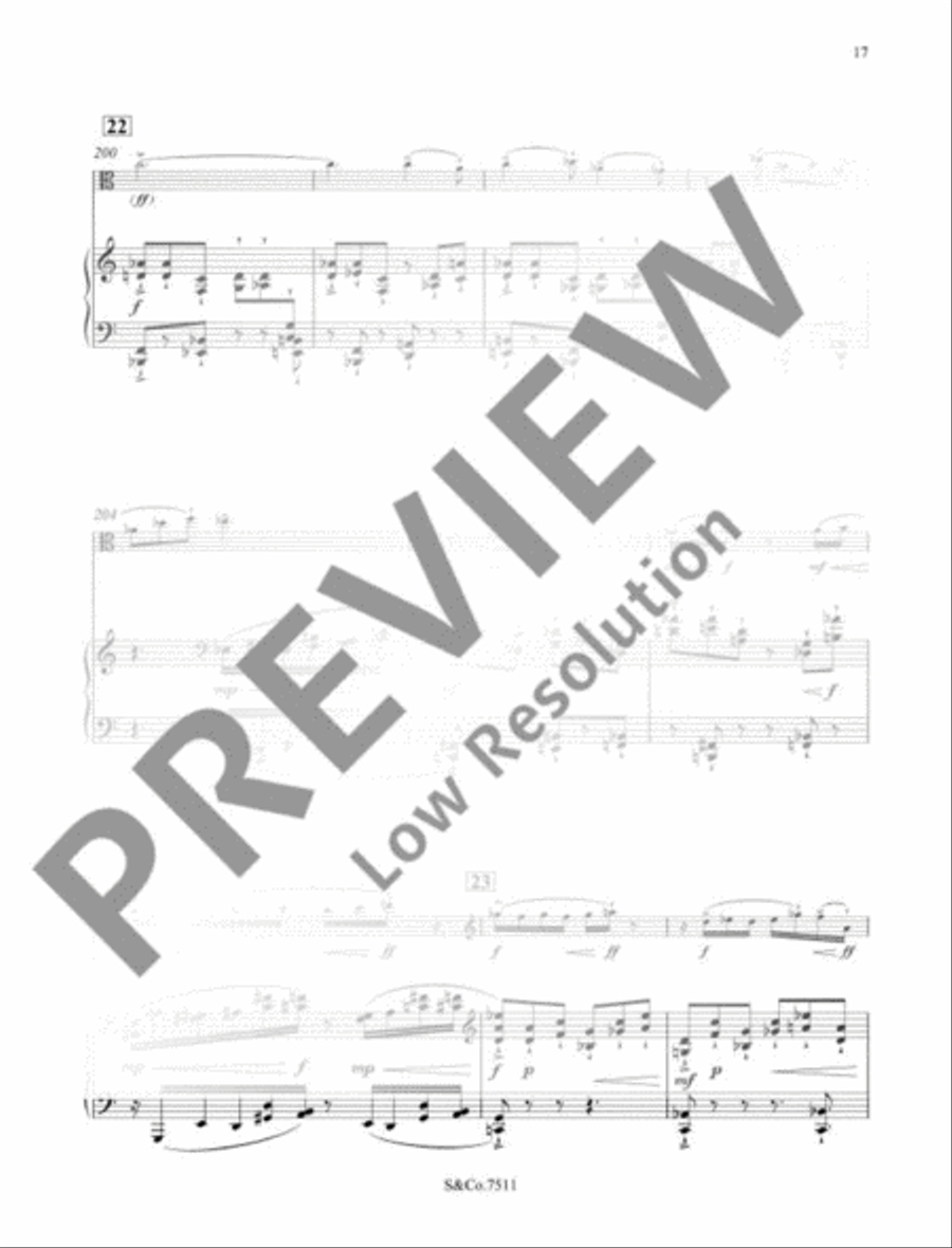 On Opened Ground Piano scores gallery preview page 20