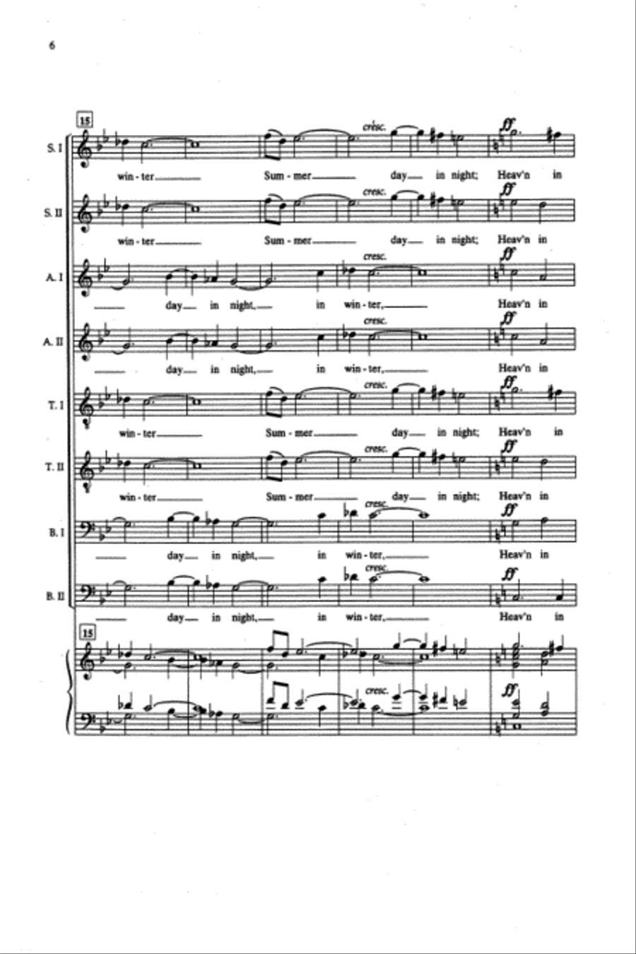 Welcome All Wonders Welcome All Wonders SSAATTBB scores gallery preview page 5