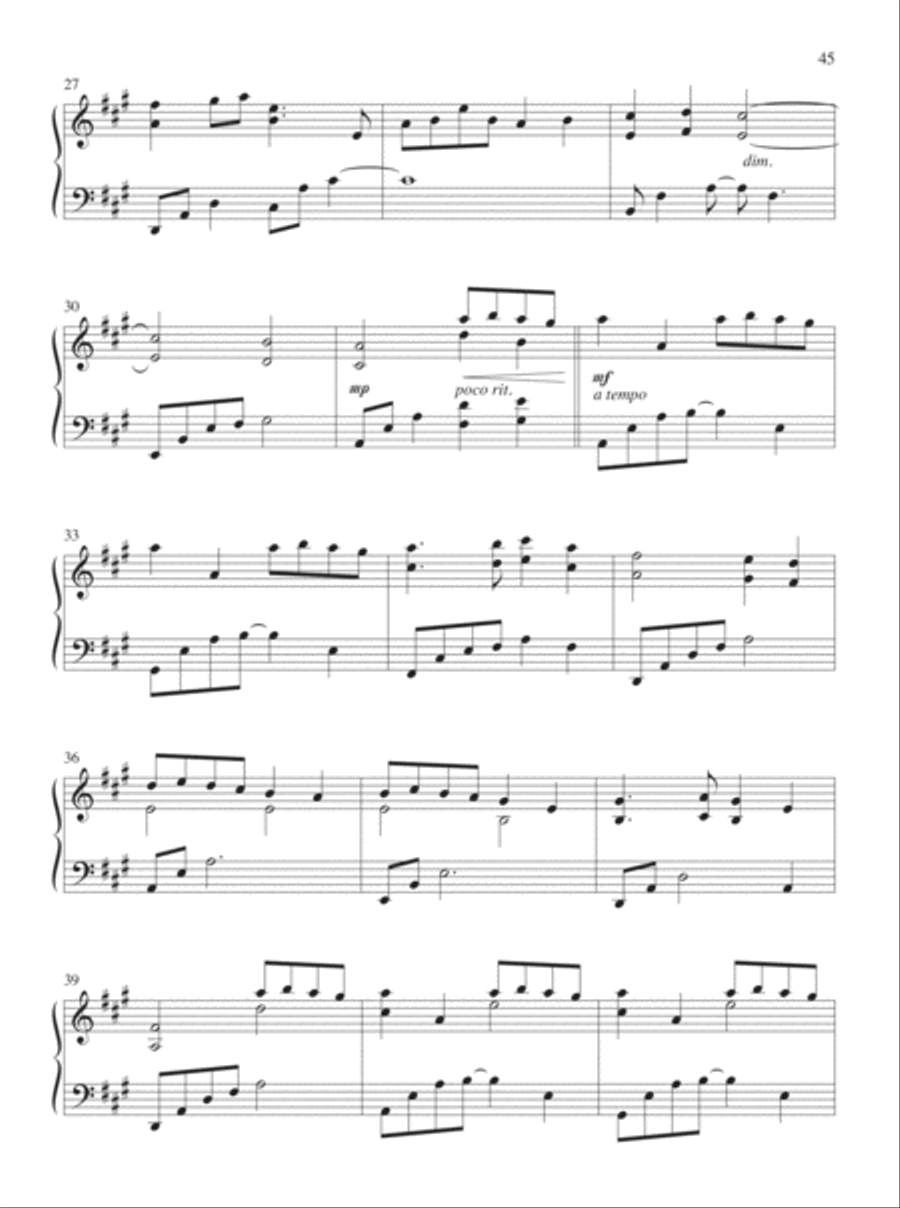 A Still and Silent Night A Still and Silent Night Piano Solo scores gallery preview page 21