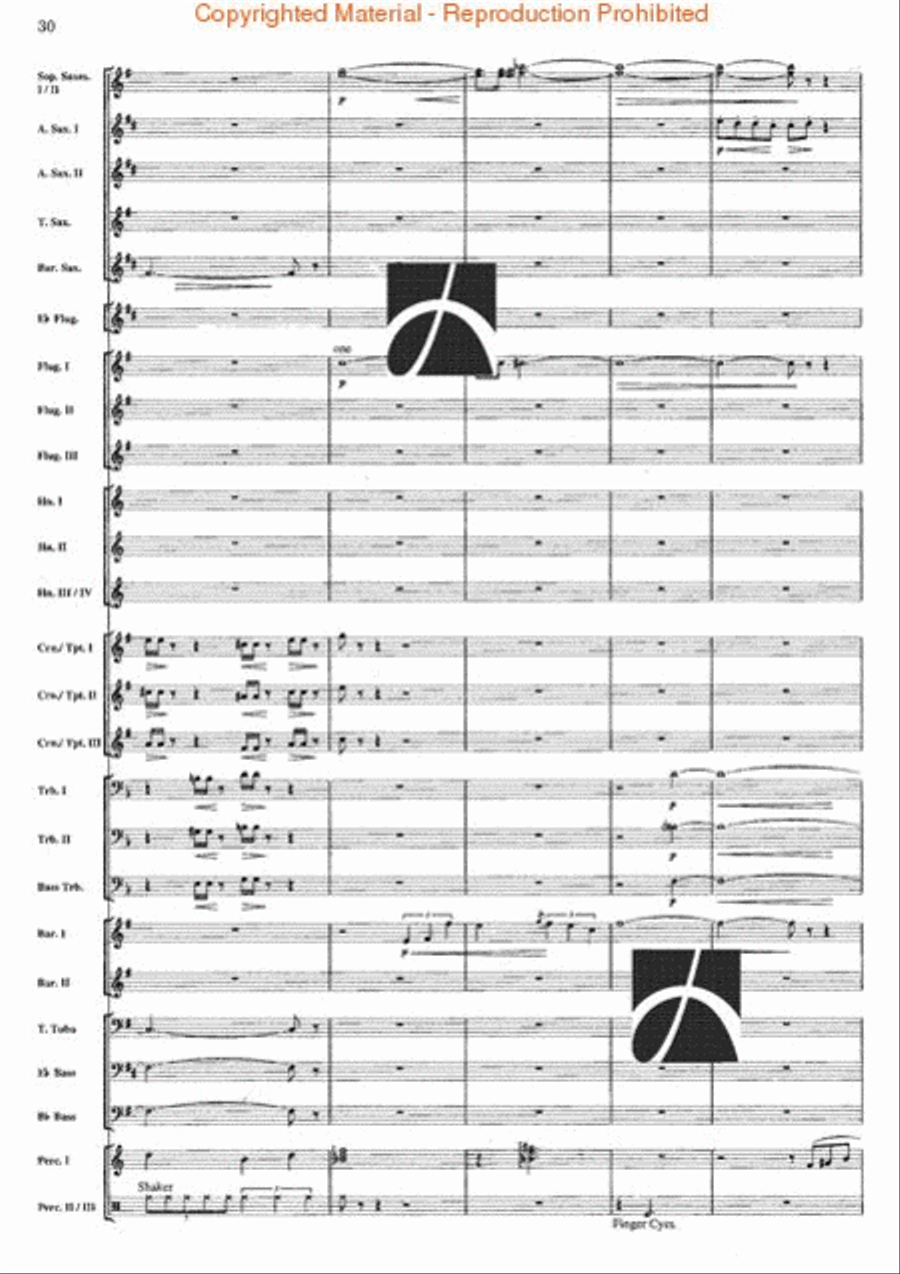 Firestorm Brass Band scores gallery preview page 30