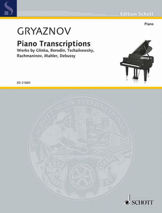 Book cover for Piano Transcriptions