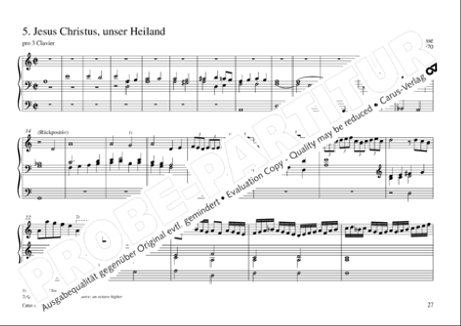 Organ music of the Hasse family Organ Solo scores gallery preview page 28