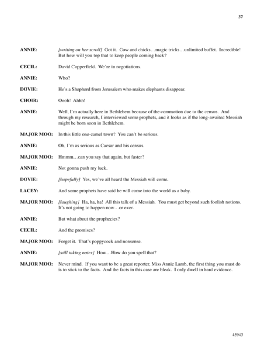 The Noel Critter Motel Choir scores gallery preview page 37