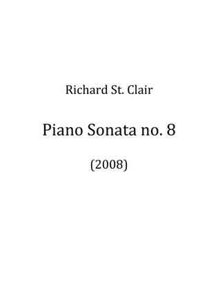 Book cover for Piano Sonata no. 8