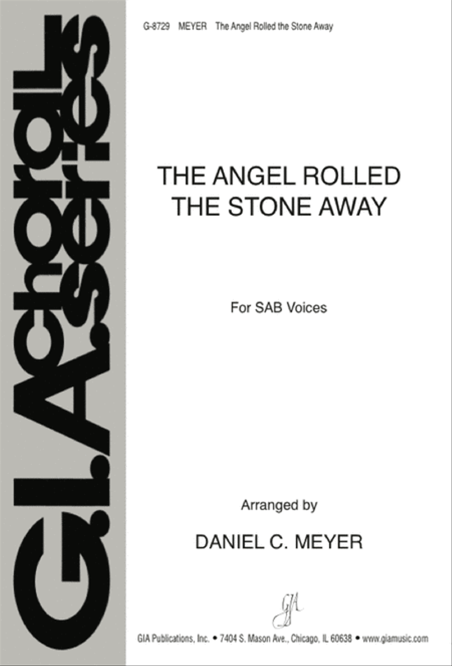 The Angel Rolled the Stone Away 3-Part scores gallery preview page 1
