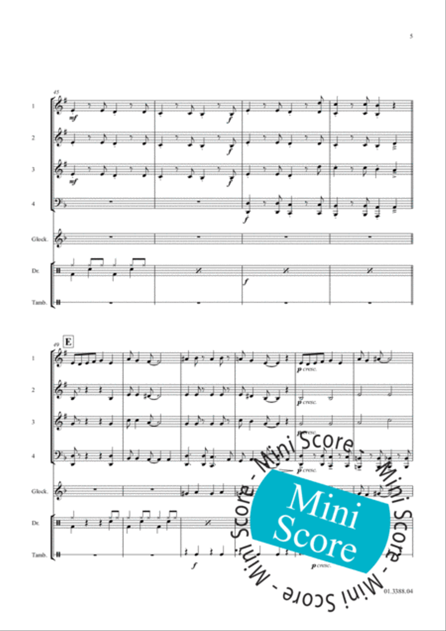 Weaseltown Concert Band scores gallery preview page 9