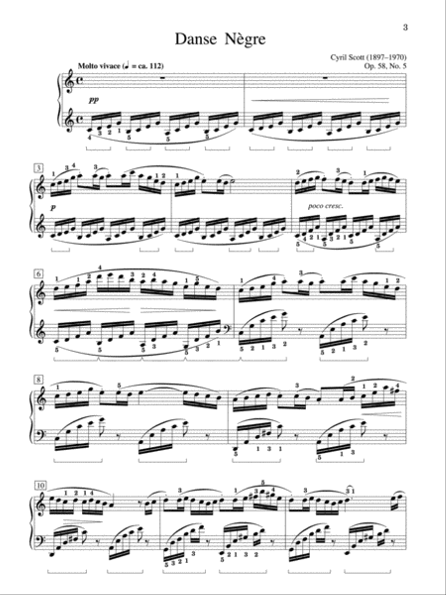 Danse Negre Small Ensemble scores gallery preview page 2
