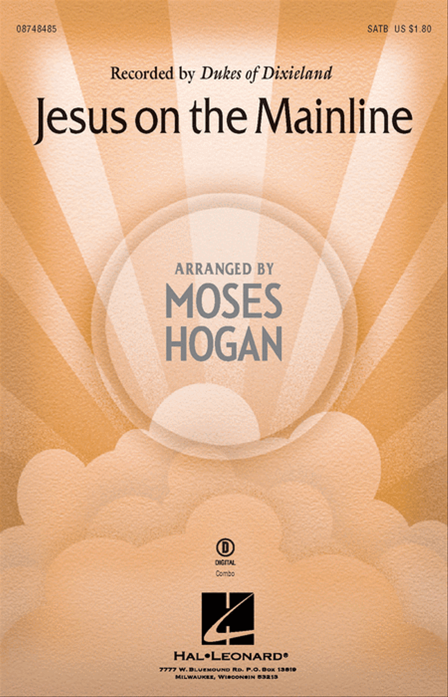 Jesus on the Mainline 4-Part scores gallery preview page 1