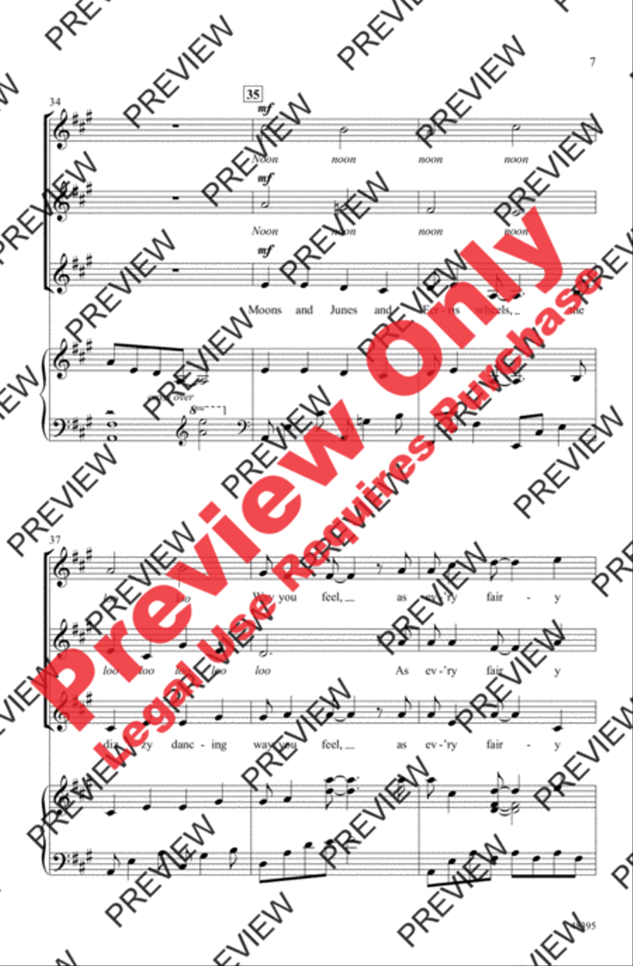 Both Sides Now Women's Choir scores gallery preview page 7