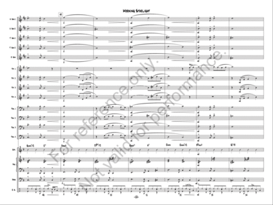 Morning Starlight Morning Starlight Jazz Ensemble scores gallery preview page 11