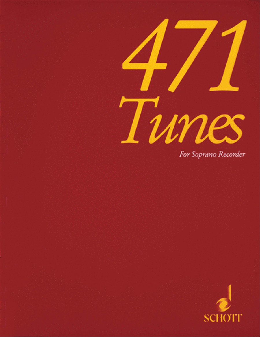 471 Tunes for Soprano Recorder Soprano Recorder scores gallery preview page 1