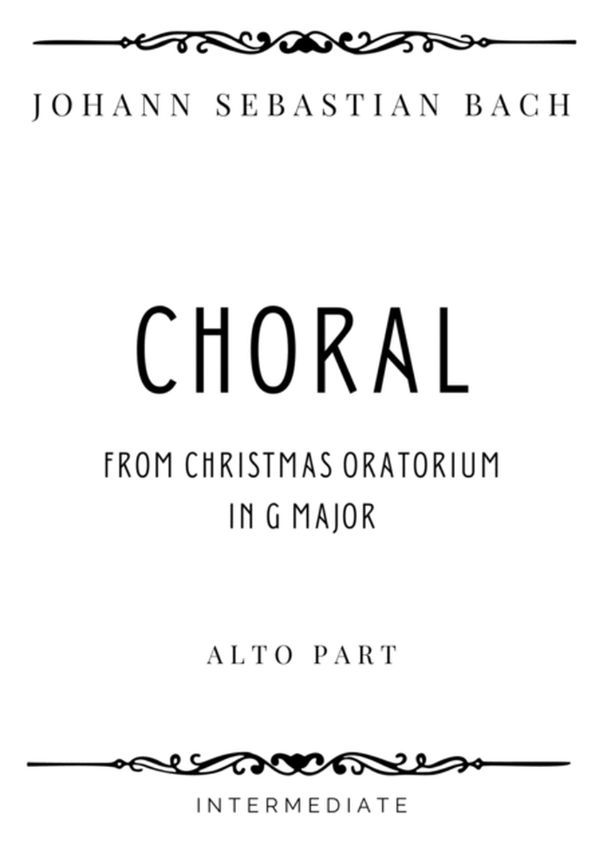 J.S. Bach - Choral (from Christmas Oratorio) in G Major - Intermediate image number null