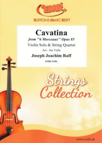 Cavatina by Joseph Joachim Raff Cello - Sheet Music