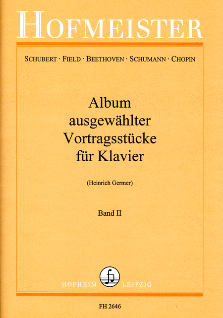 Album ausgewahlter Klavierstucke, Band 2
