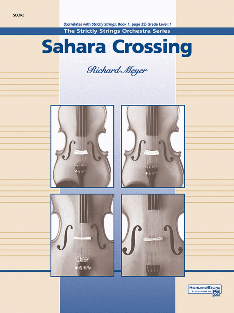 Sahara Crossing String Orchestra scores gallery preview page 1