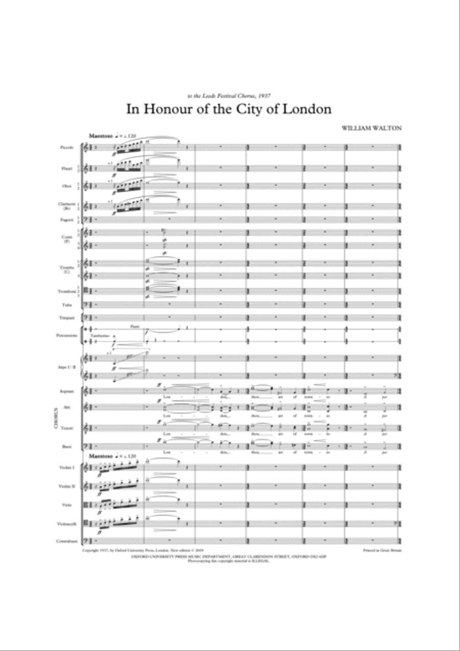 Choral Works with Orchestra 4-Part scores gallery preview page 2
