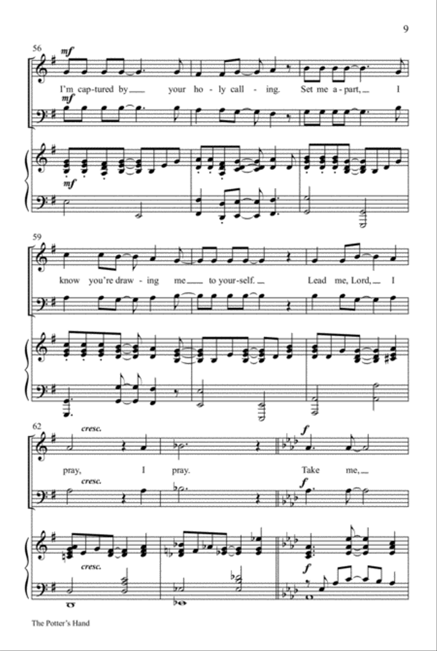 The Potter's Hand Choir scores gallery preview page 9