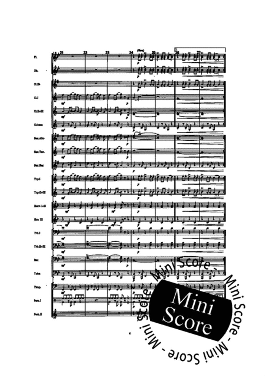 Spanish Harlem Concert Band scores gallery preview page 8