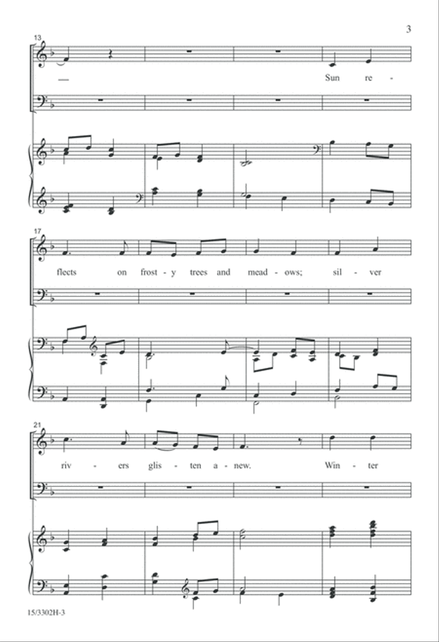 Winter Comes 4-Part scores gallery preview page 3