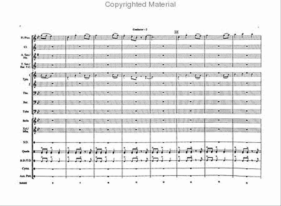 World of Warcraft, Part II Marching Band scores gallery preview page 3