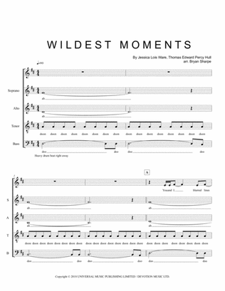 Book cover for Wildest Moments