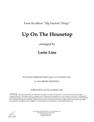 Book cover for Up On The Housetop