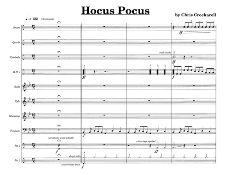Hocus Pocus w/Tutor Tracks