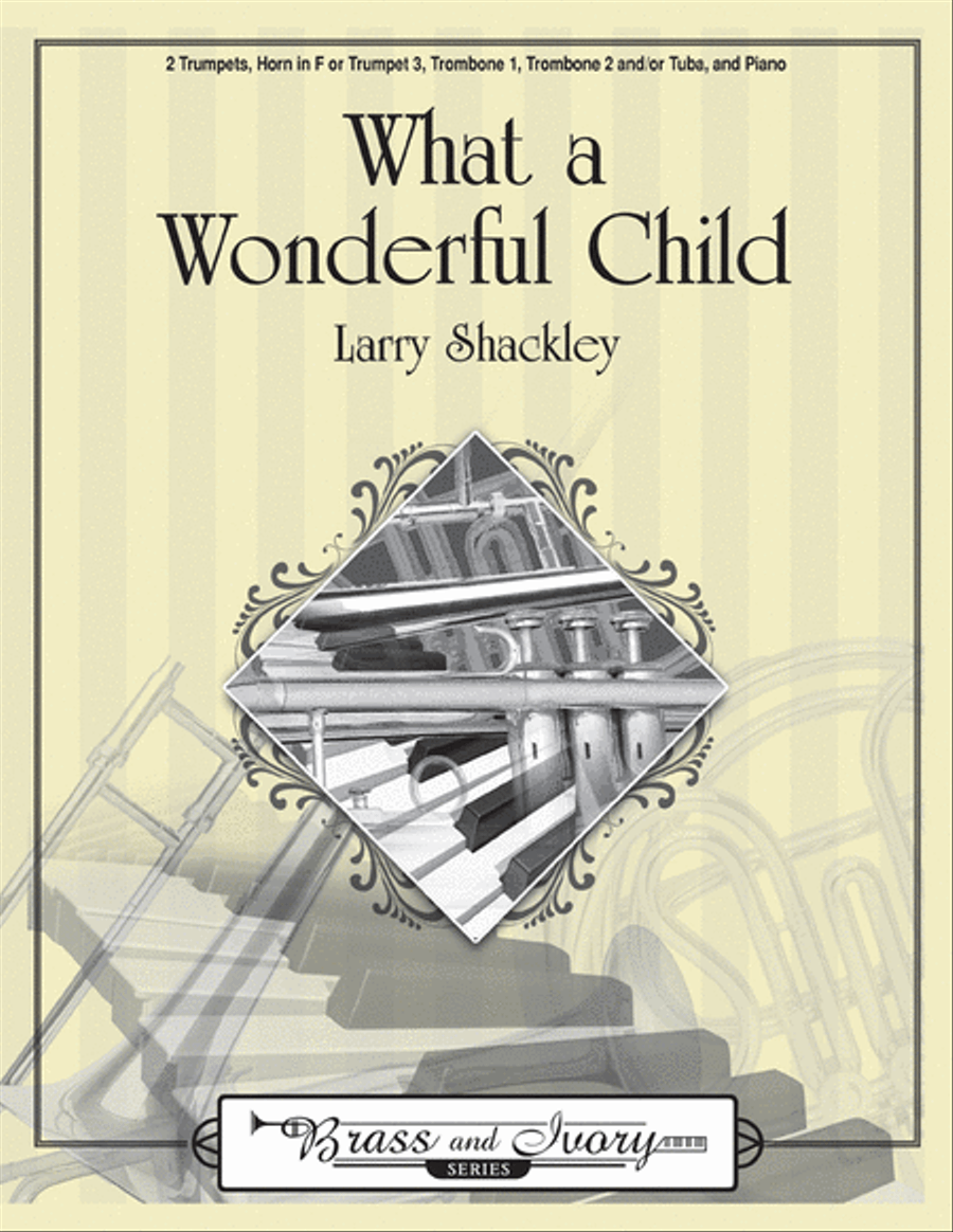 What a Wonderful Child What a Wonderful Child Brass Ensemble scores gallery preview page 1