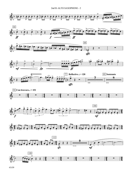 Panopticon Rising: 2nd E-flat Alto Saxophone