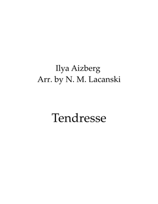 Book cover for Tendresse