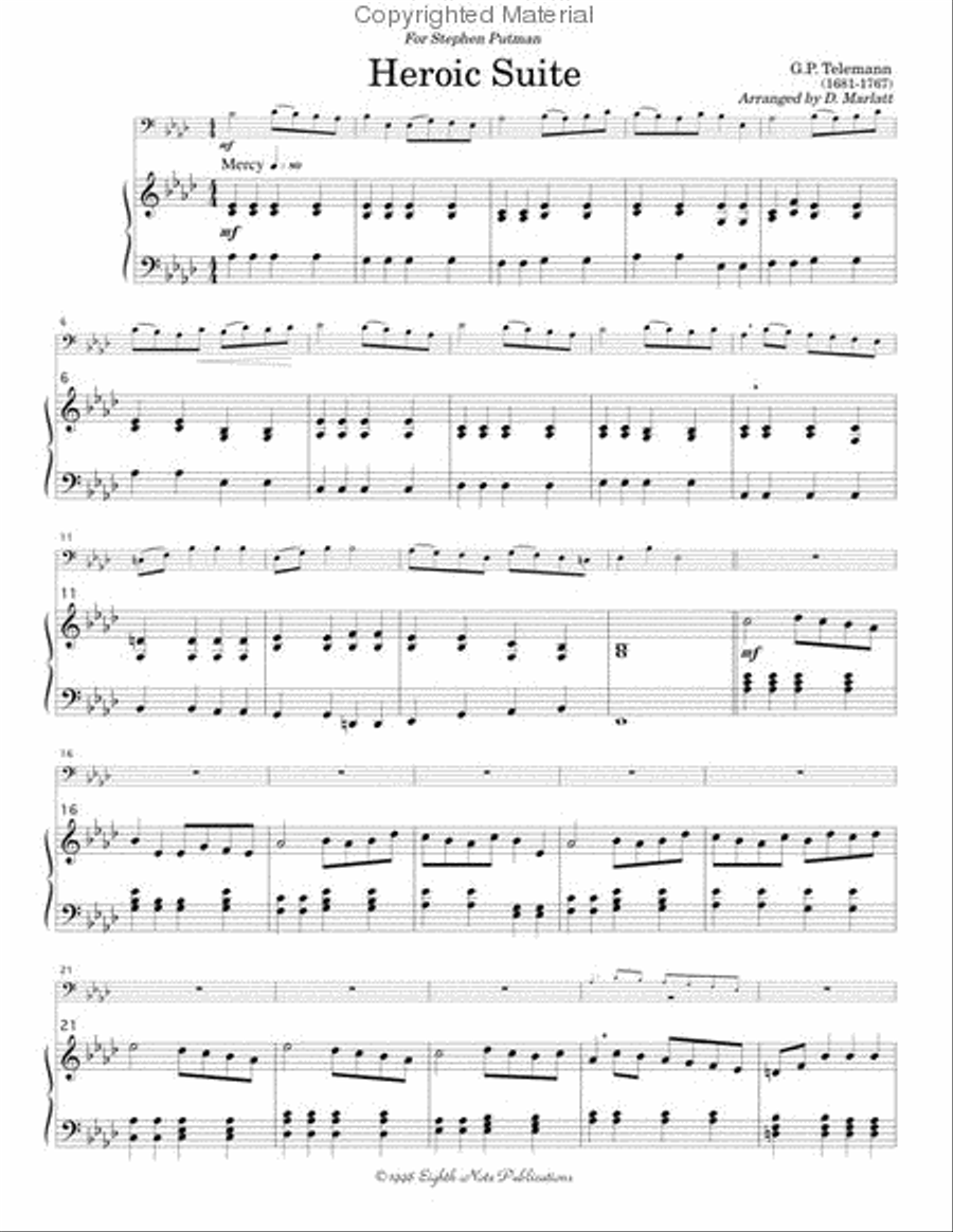 Heroic Suite Heroic Suite Small Ensemble scores gallery preview page 2