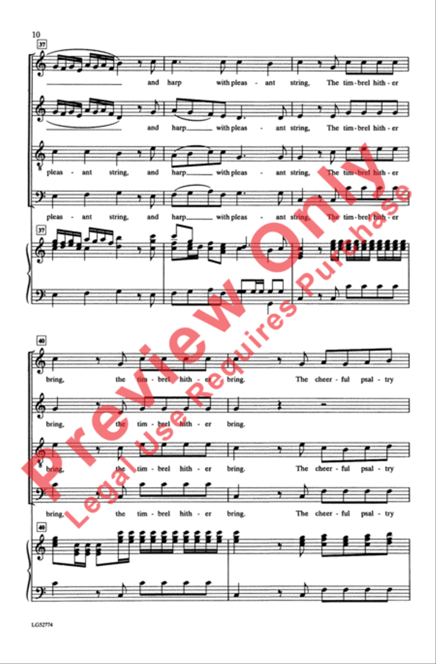 Prepare the Hymn Prepare the Hymn 4-Part scores gallery preview page 10