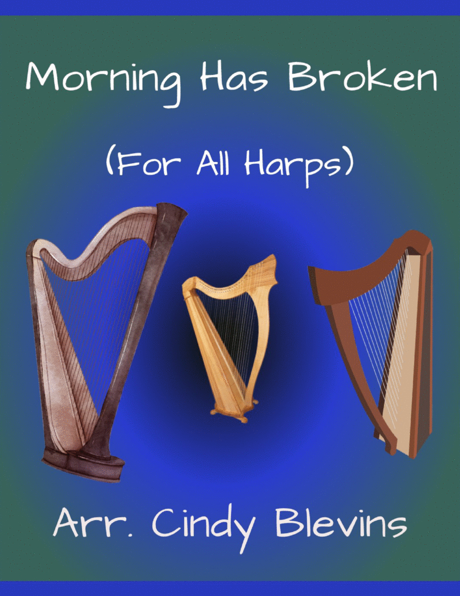 Morning Has Broken, for Lap Harp Solo Lap Harp scores gallery preview page 1
