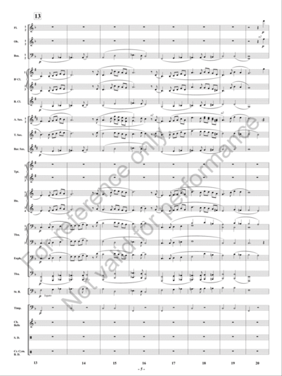 To Those Who Dream Concert Band scores gallery preview page 6