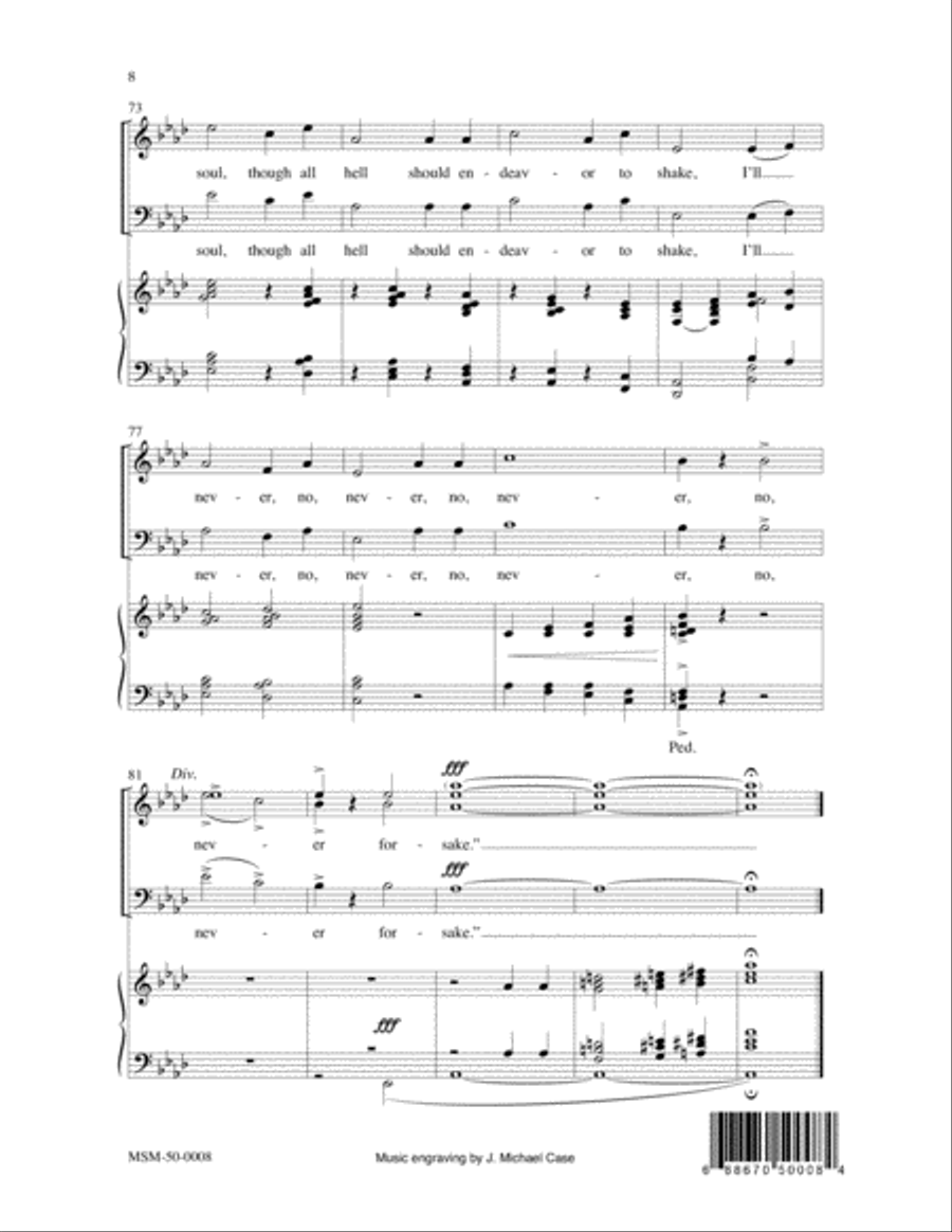 How Firm a Foundation 2-Part scores gallery preview page 6