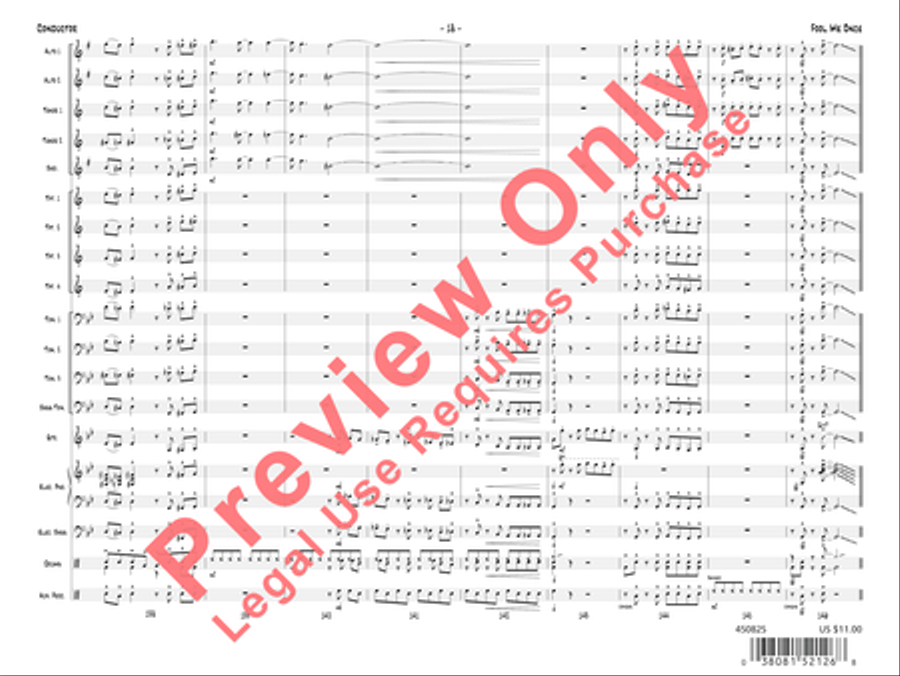Fool Me Once Jazz Ensemble scores gallery preview page 21