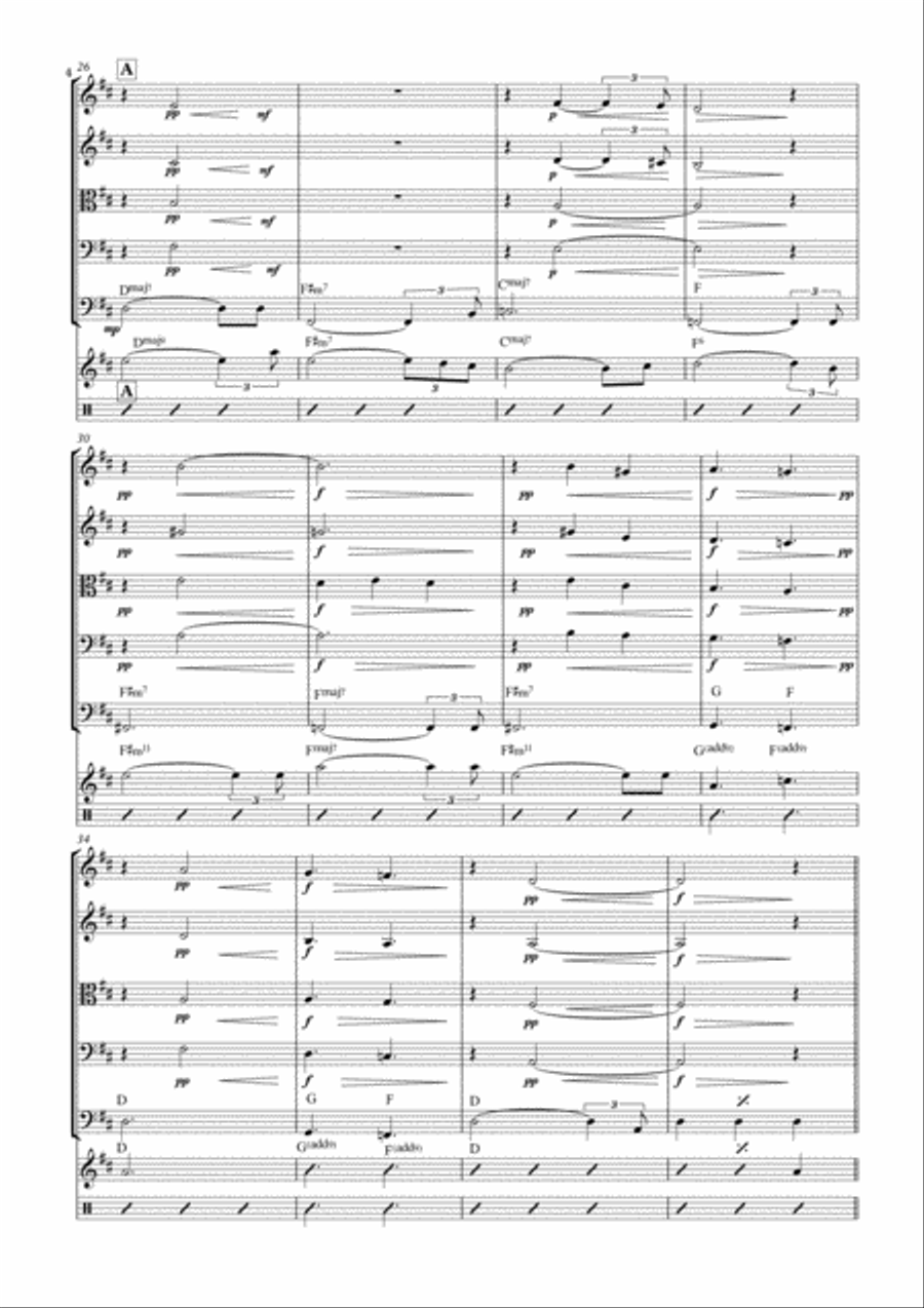 Autumn in Barcelona Jazz Ensemble scores gallery preview page 4