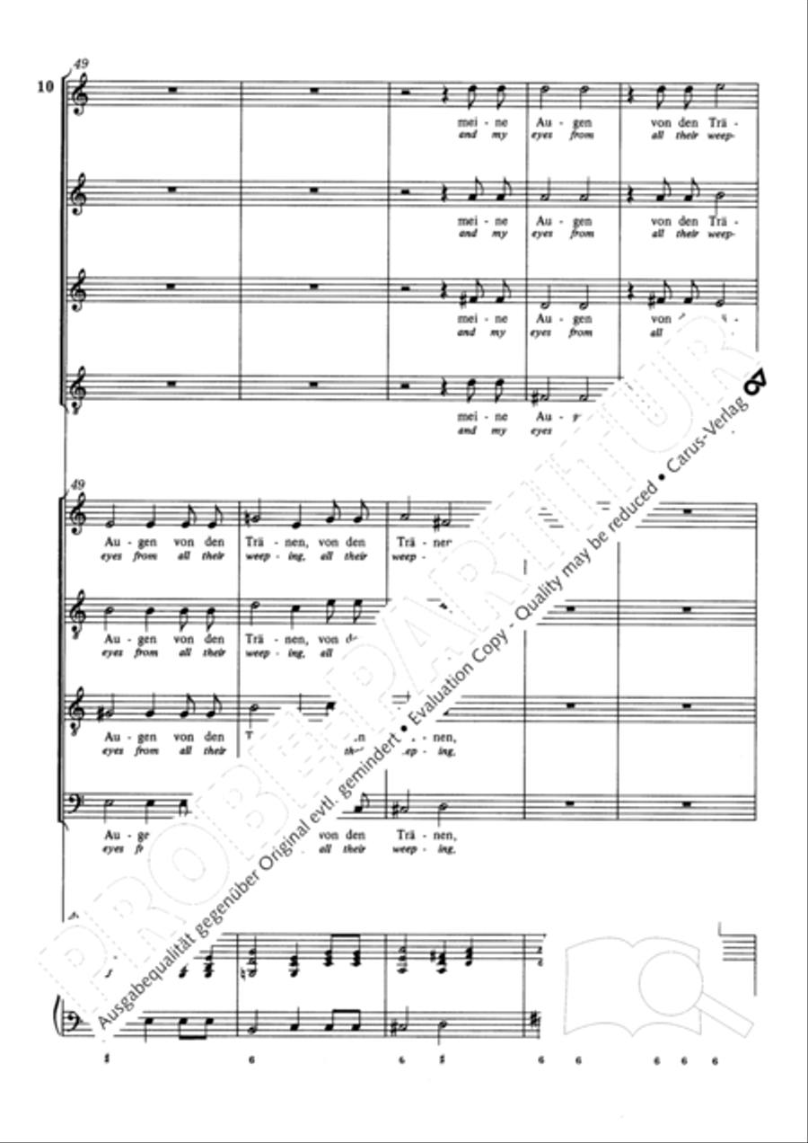 O my spirit, be at rest Choir scores gallery preview page 11