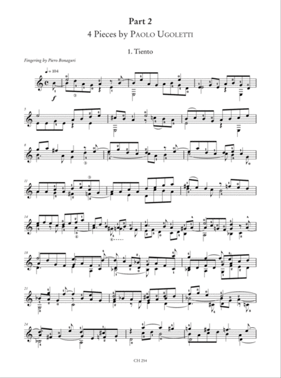 18 Contrapuntal Pieces for Guitar Acoustic Guitar scores gallery preview page 3